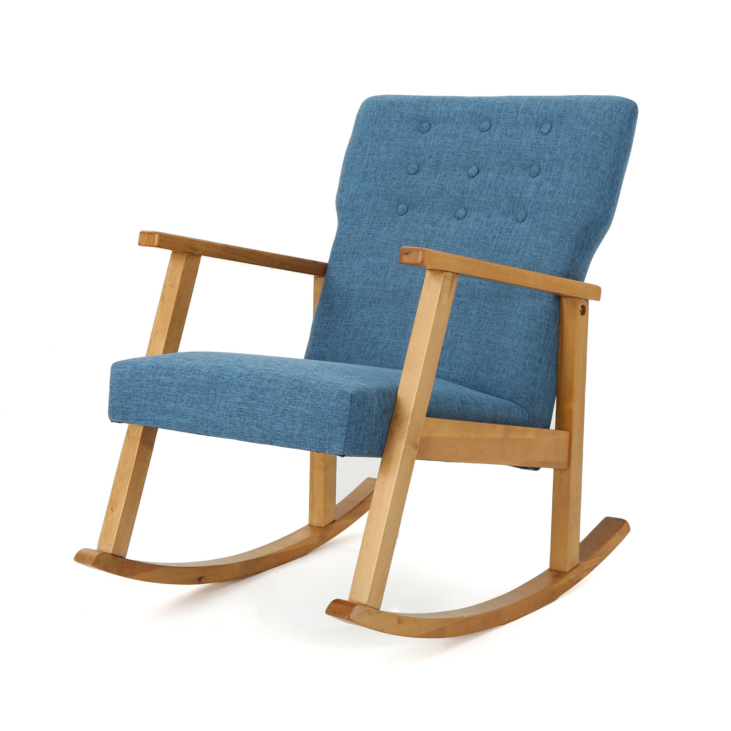 Fabric Upholstered Rocking Chair