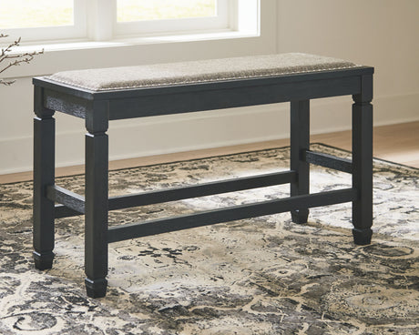 Tyler Creek - DBL Counter UPH Bench - Antique Black - view 2