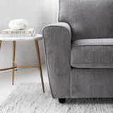 Arlis - Loveseat - Alloy