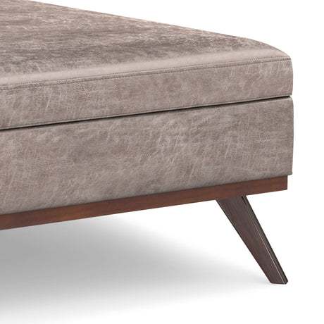 Owen - Multifunctional Square Coffee Table Storage Ottoman - view 17
