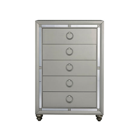 Chloe - Chest - Gemstone Silver - view 4