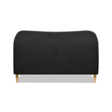 Roman - Curved Headboard Upholstered Platform Bed by Jennifer Taylor Home | Bel Furniture