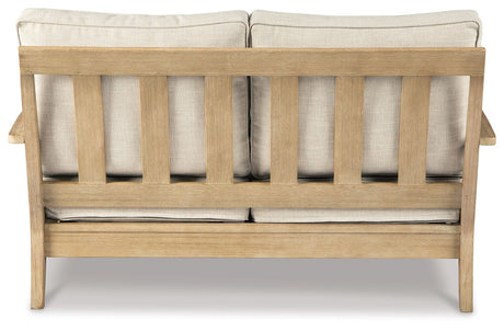 Clare View - Beige - Loveseat w/Cushion by Signature Design by Ashley® | Bel Furniture