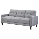 Bowen - Upholstered Track Arm Tufted Sofa by Coaster Fine Furniture | Bel Furniture