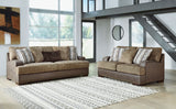 Alesbury - Living Room Set Dark Brown 2 Pc. Sofa, Loveseat by Signature Design by Ashley® | Bel Furniture
