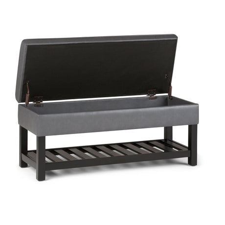 Cosmopolitan - Storage Ottoman Bench With Open Bottom - view 11