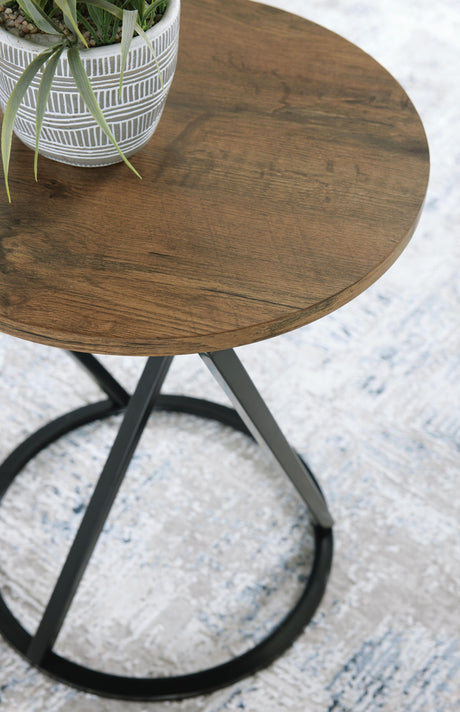 Cassbryn - Occasional Table Set (Set of 3) - Brown / Black - view 3
