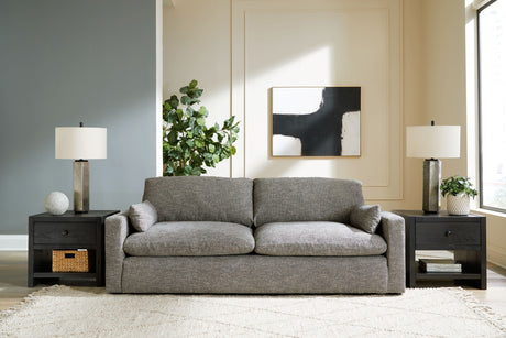 Dramatic - Granite - Sofa by Benchcraft® | Bel Furniture