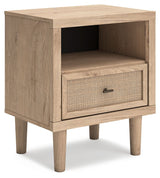 Cielden - Two-Tone - One Drawer Night Stand by Signature Design by Ashley® | Bel Furniture