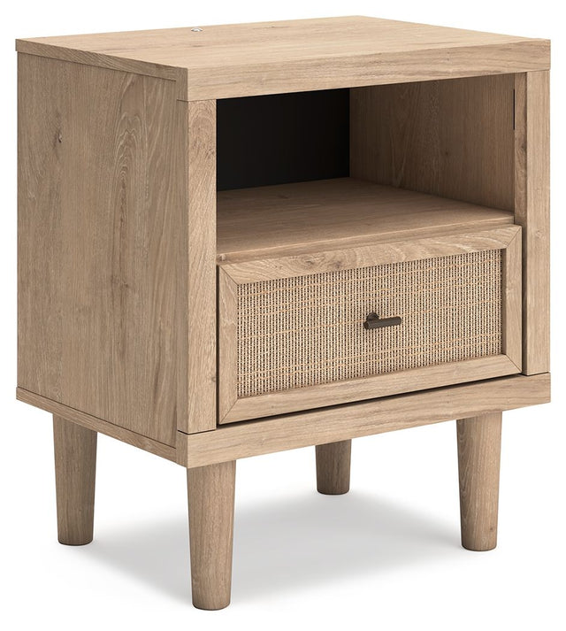 Cielden - Two-Tone - One Drawer Night Stand by Signature Design by Ashley® | Bel Furniture