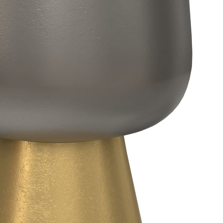 Anthony - Cast Aluminum Side Table - Bronze by Simpli-Home | Bel Furniture