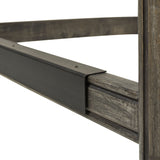 Paris - Farmhouse Counter Height Bar Stool With Backrest by Jennifer Taylor Home | Bel Furniture