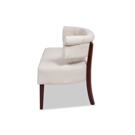 Jared - Versatile Roll Arm Tufted Bench Settee - view 4