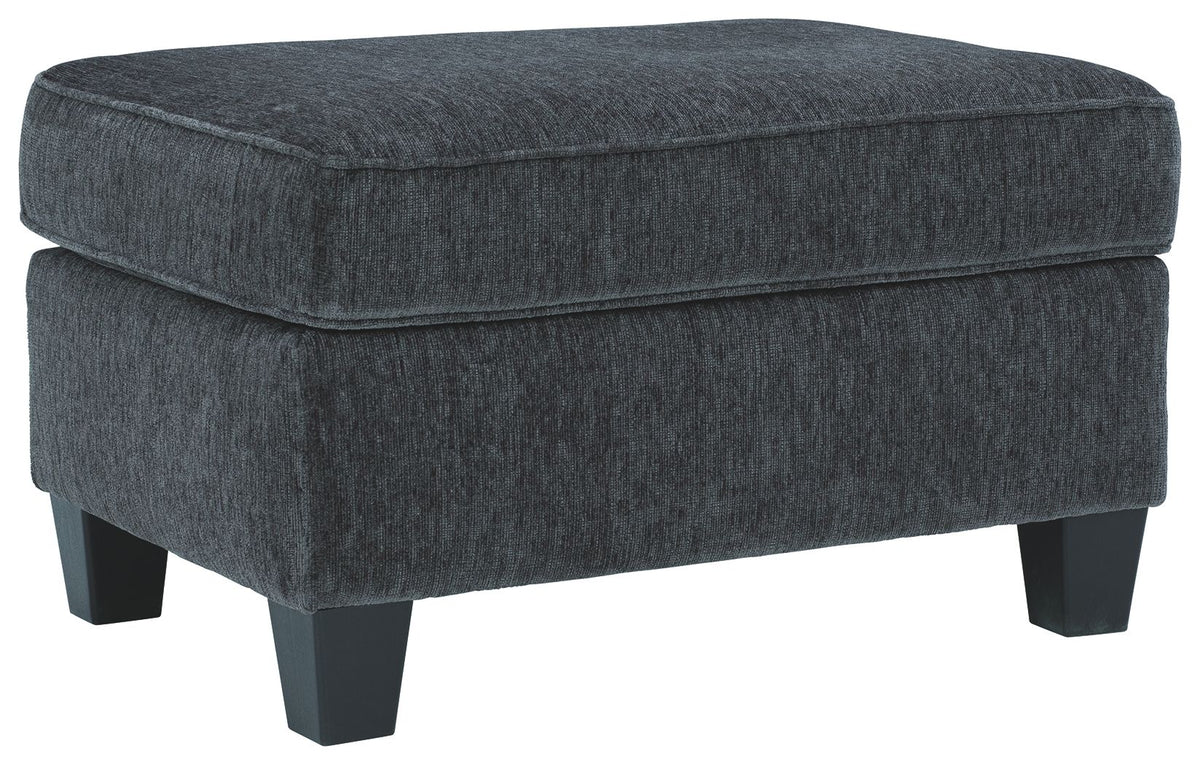 Abinger - Accent Ottoman Dark Gray by Signature Design by Ashley® | Bel Furniture