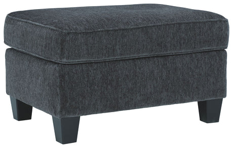 Abinger - Accent Ottoman Dark Gray by Signature Design by Ashley® | Bel Furniture