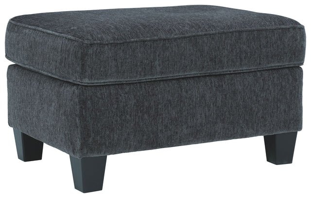Abinger - Accent Ottoman Dark Gray by Signature Design by Ashley® | Bel Furniture