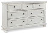 Robbinsdale - Dresser, Mirror - Antique White