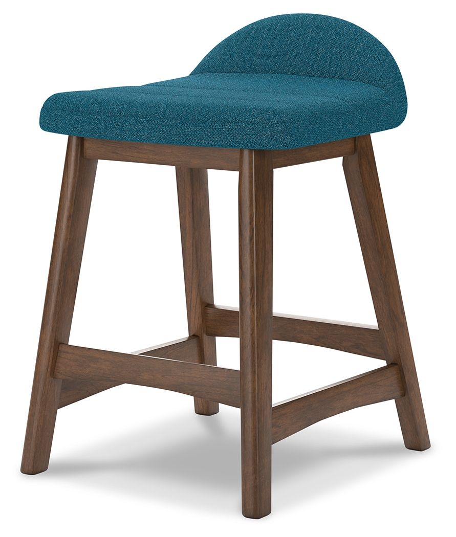 Lyncott - Upholstered Barstool (Set of 2) by Signature Design by Ashley® | Bel Furniture