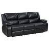 Camila - Upholstered Motion Reclining Sofa Black by Coaster Fine Furniture | Bel Furniture