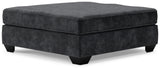 Lavernett - Charcoal - Oversized Accent Ottoman by Signature Design by Ashley® | Bel Furniture
