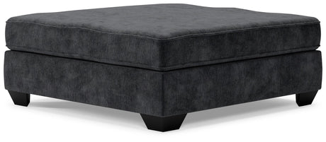 Lavernett - Charcoal - Oversized Accent Ottoman by Signature Design by Ashley® | Bel Furniture