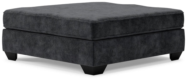 Lavernett - Charcoal - Oversized Accent Ottoman by Signature Design by Ashley® | Bel Furniture