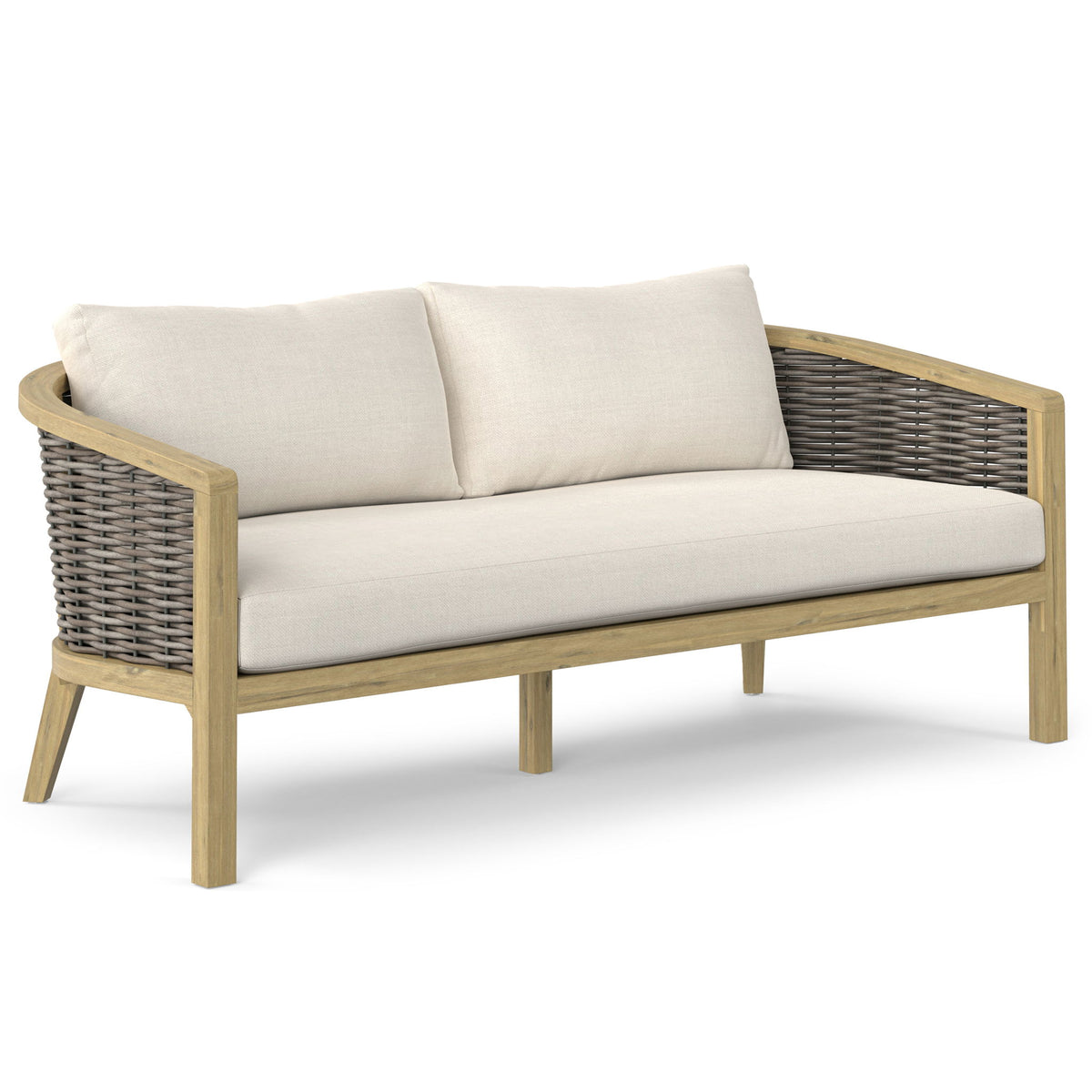 Parkside - Outdoor Sofa - Natural by Simpli-Home | Bel Furniture