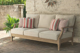 Clare View - Beige - Sofa with Cushion by Signature Design by Ashley® | Bel Furniture