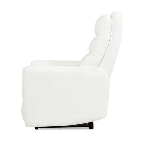Bloomy - High Back Power Recliner Motion Chair - Chiffon White - view 3