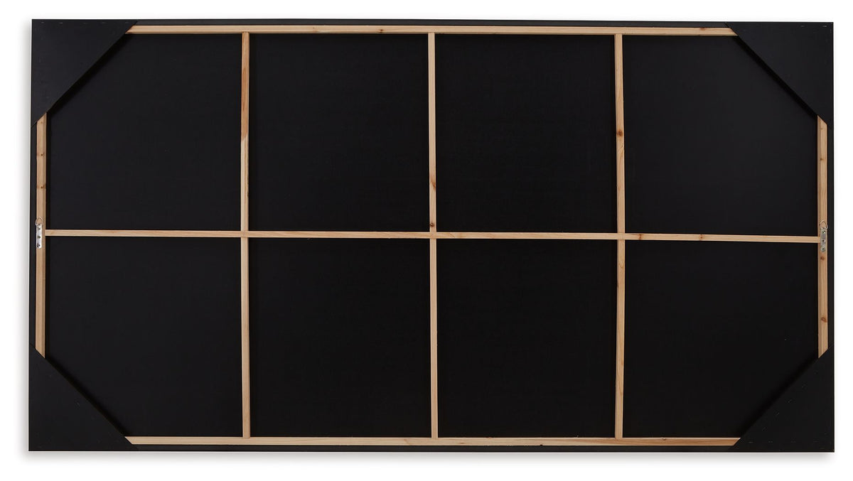 Delstone - Black / White - Wall Art by Signature Design by Ashley® | Bel Furniture