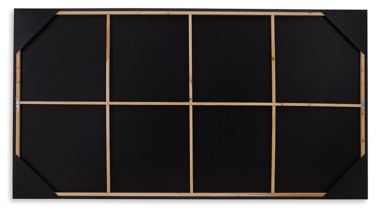 Delstone - Black / White - Wall Art by Signature Design by Ashley® | Bel Furniture