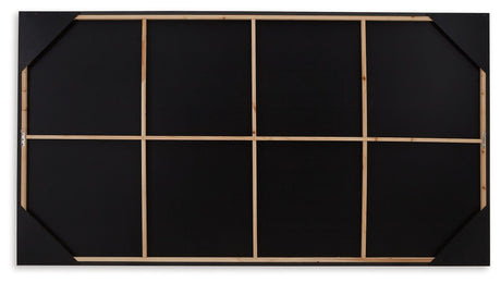 Delstone - Black / White - Wall Art by Signature Design by Ashley® | Bel Furniture