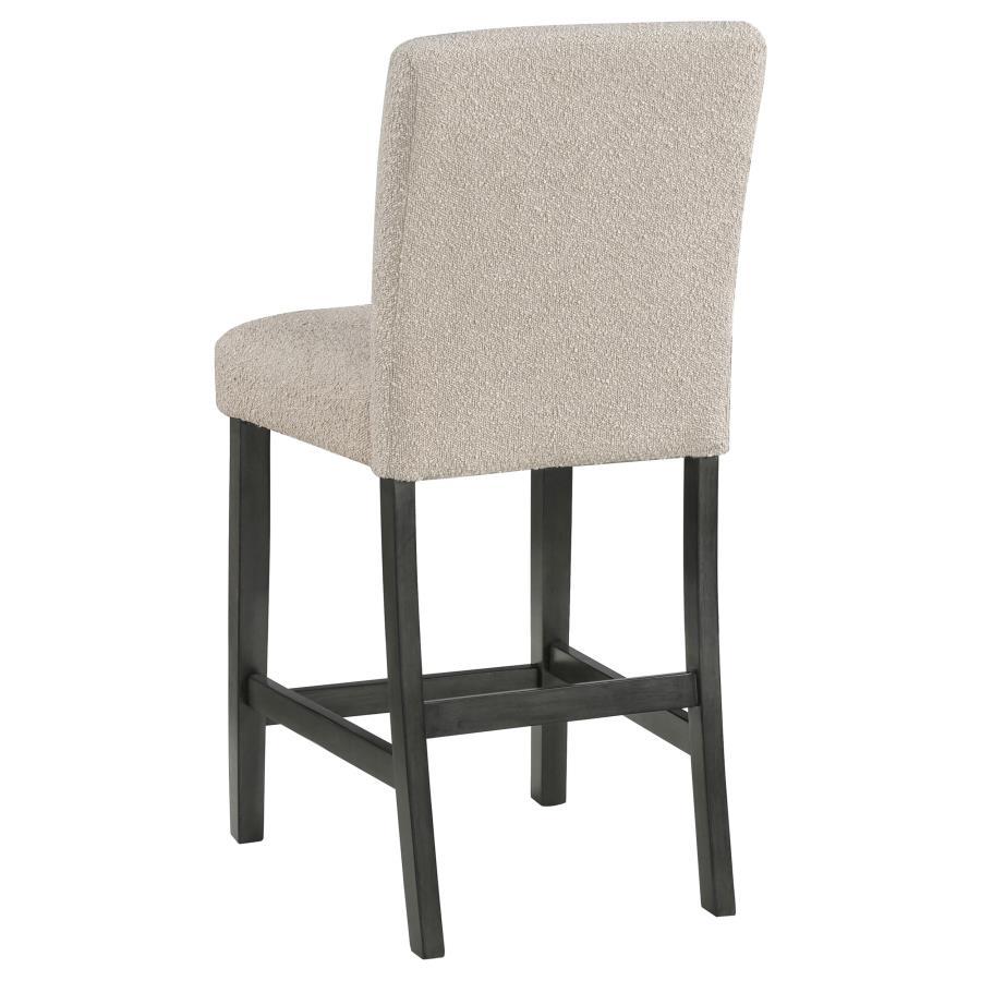 Alba - Boucle Upholstered Counter Height Dining Chair (Set of 2)