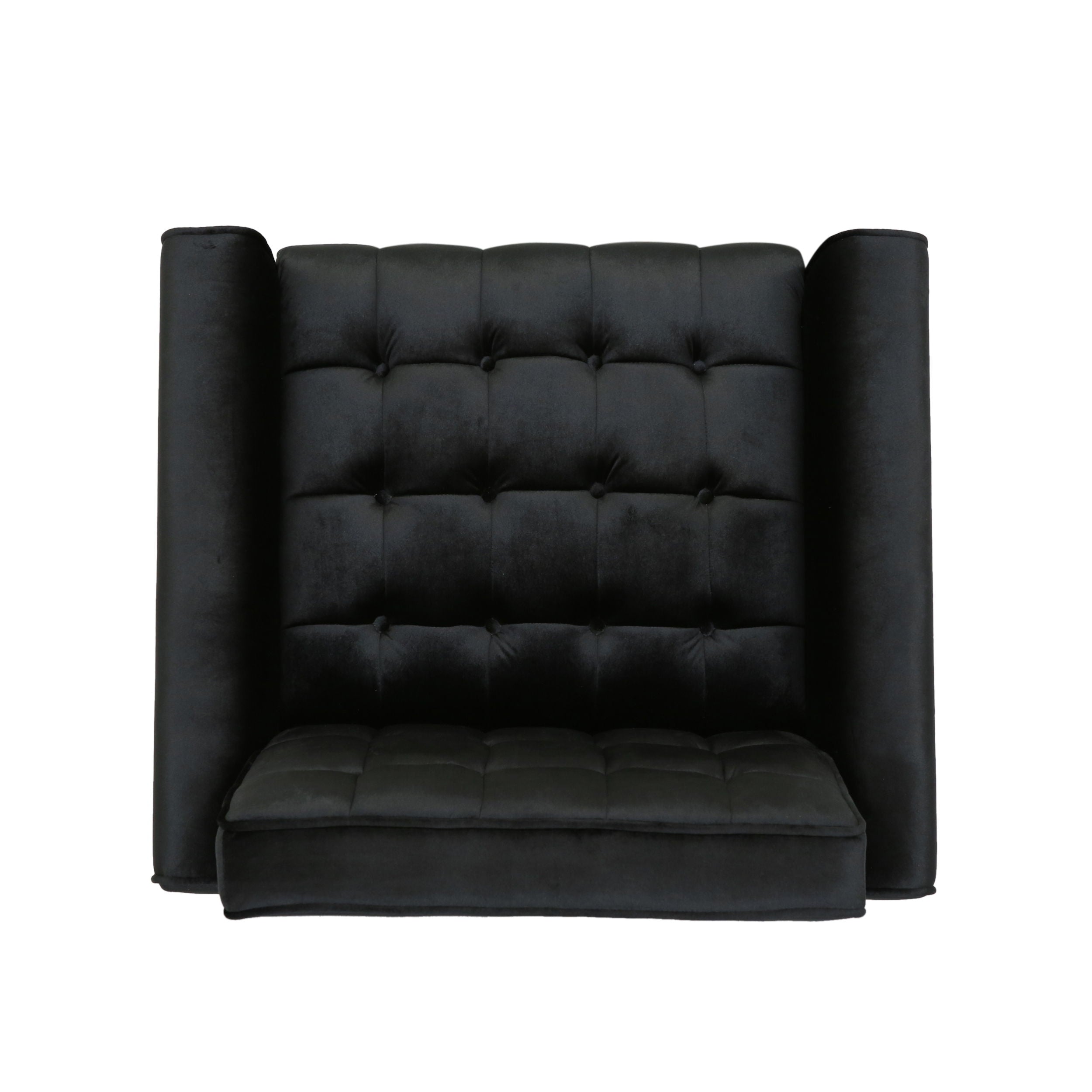 Comfy Arm Chair With Tufted Back, Modern For Living Room, Bedroom And Study