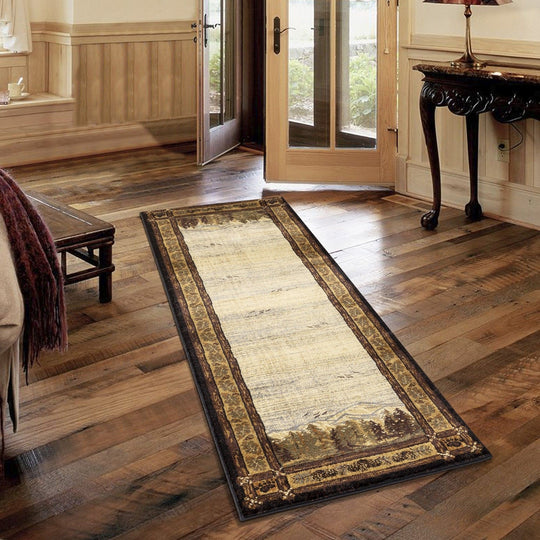 Nature's Nest - GC_CBL3009 Lodge Area Rug by Icona Home Decor | Bel Furniture