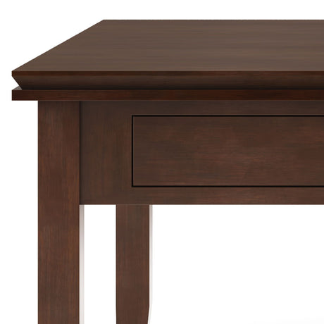 Artisan - Square Coffee Table - Russet Brown by Simpli-Home | Bel Furniture