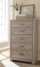 Culverbach - Gray - Five Drawer Chest by Signature Design by Ashley® | Bel Furniture