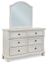 Robbinsdale - Antique White - Dresser, Mirror - Youth by Signature Design by Ashley® | Bel Furniture