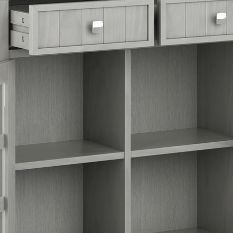 Acadian - Handcrafted Entryway Storage Cabinet by Simpli-Home | Bel Furniture