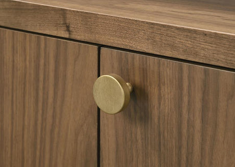 Crestmore - Dining Cabinet Sideboard Buffet - Walnut by Coaster Fine Furniture | Bel Furniture