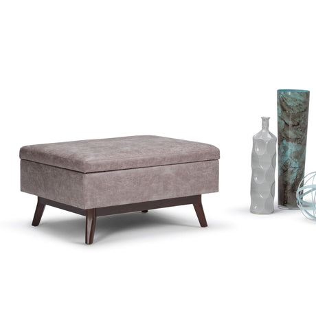 Owen - Upholstered Rectangular Storage Ottoman - view 21