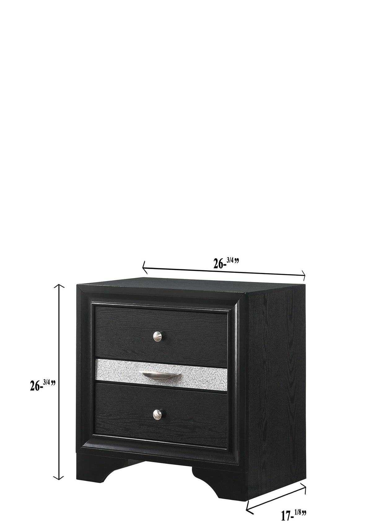 Regata - Nightstand by Crown Mark | Bel Furniture