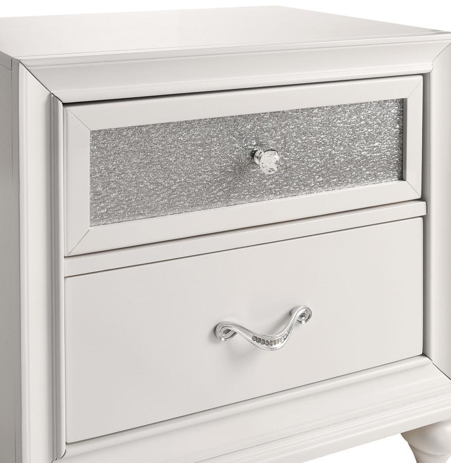Barzini - 2-drawer Nightstand by CoasterEveryday | Bel Furniture