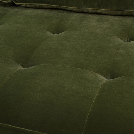 Nicholas - Mid-Century Modern Sofa - Olive Green by Jennifer Taylor Home | Bel Furniture