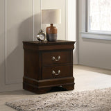 Louis Philippe - Two-drawer Nightstand by CoasterEveryday | Bel Furniture