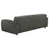 Buxton - Top Grain Leather Upholstered Sofa