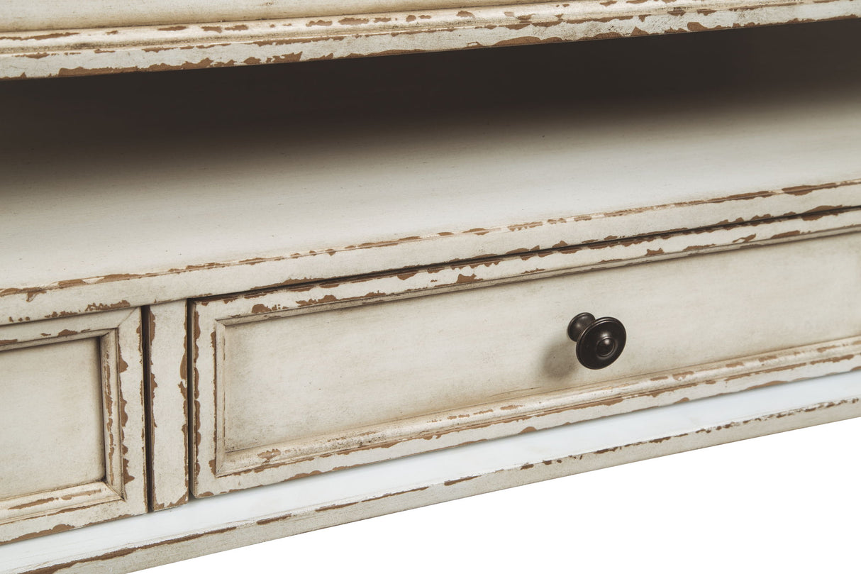Realyn - Lift Top Cocktail Table - White / Brown - view 4