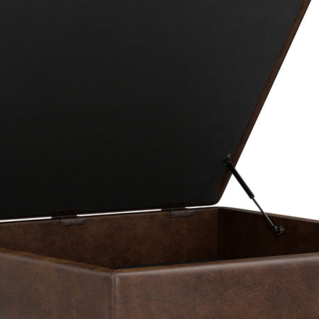 Owen - Multifunctional Square Coffee Table Storage Ottoman - view 18