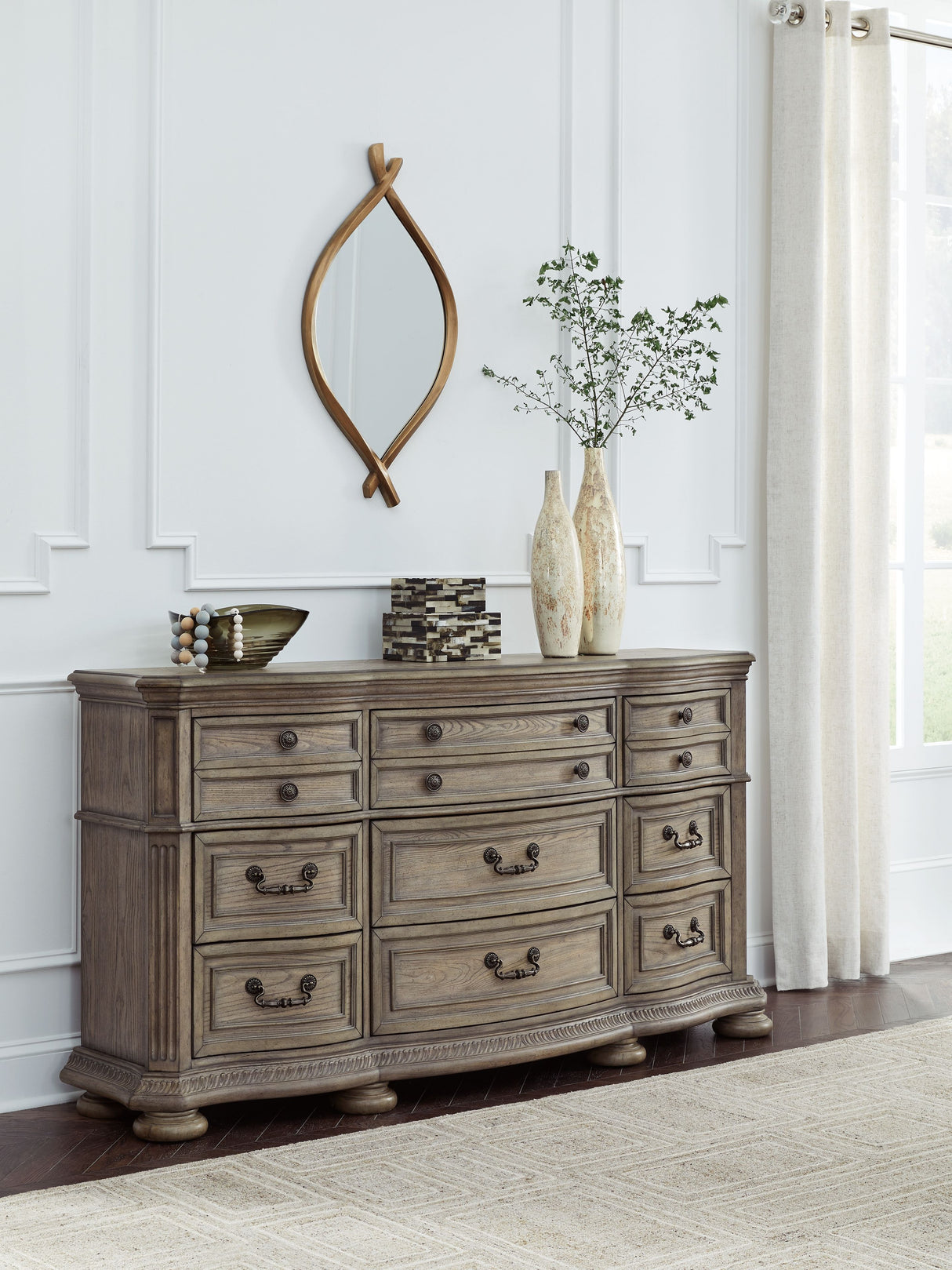 Ardenfield - Light Brown - Dresser by Signature Design by Ashley® | Bel Furniture