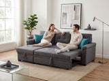Lucca - Reversible Sleeper Sectional Sofa With Storage Chaise